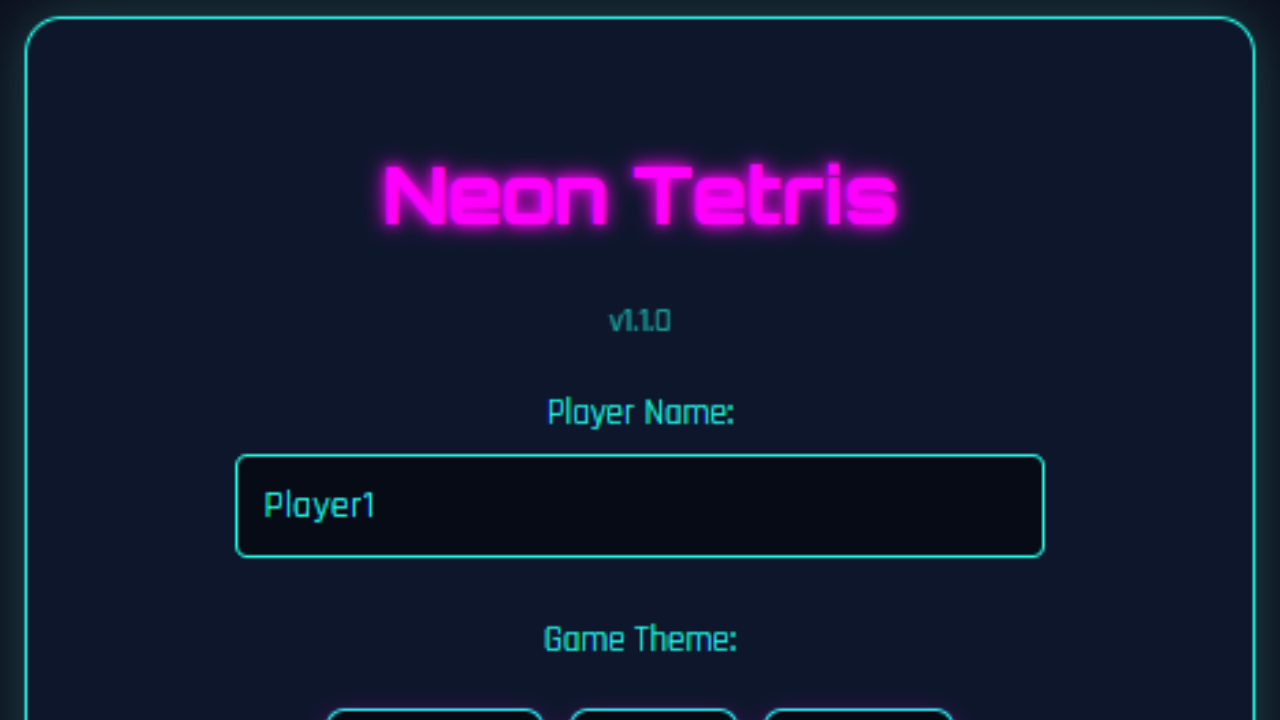 Neon Tetris Thumbnail